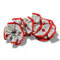 Scrunchie Sesgo Red Star
