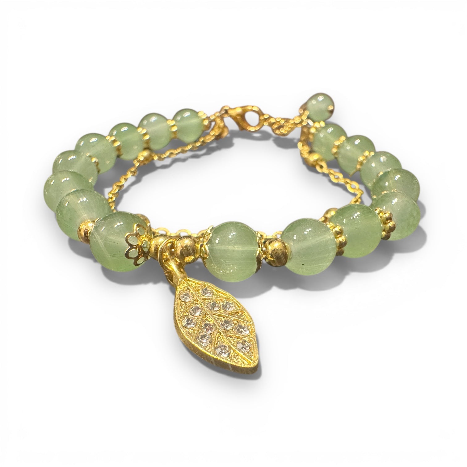 Pulsera Verde Jade
